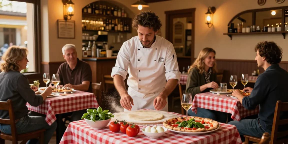 Experience authentic Italian cuisine at Pizzeria Madera with pg soft pizza and fresh ingredients.