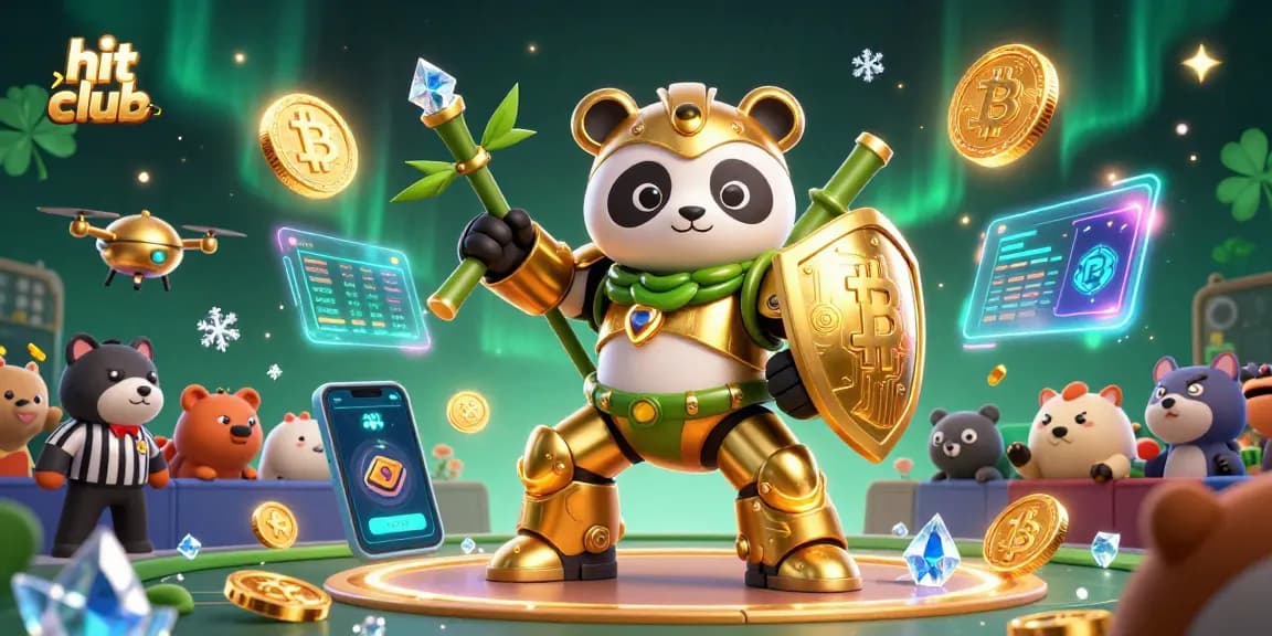 Experience thrilling gameplay at hit club with an exciting 3D cartoon scene featuring energetic characters and vibrant casino elements.