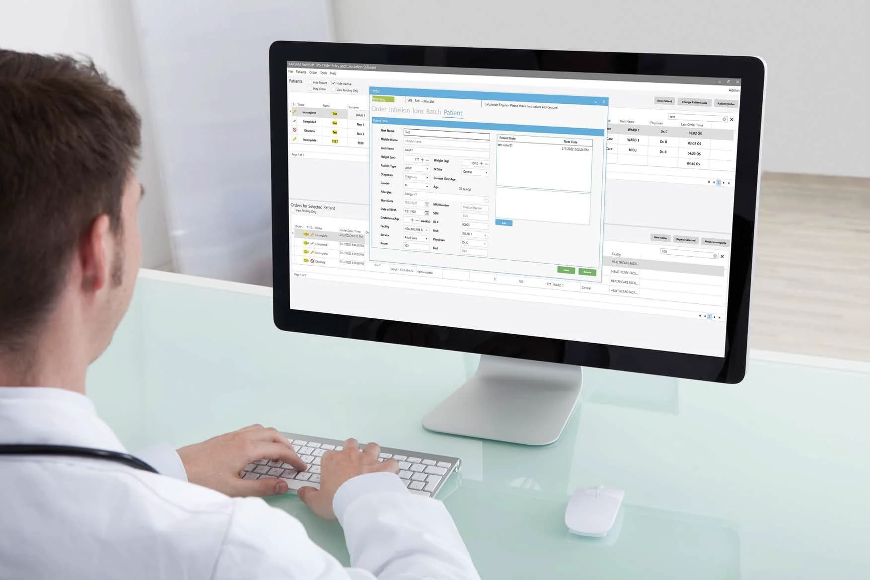 Effizientes Datenhandling: Order Entry Software für Blutergebnisse