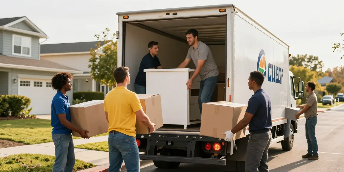 Umzugsunternehmen Worms mit professionellem Team, das Möbel sorgfältig verpackt und transportiert.