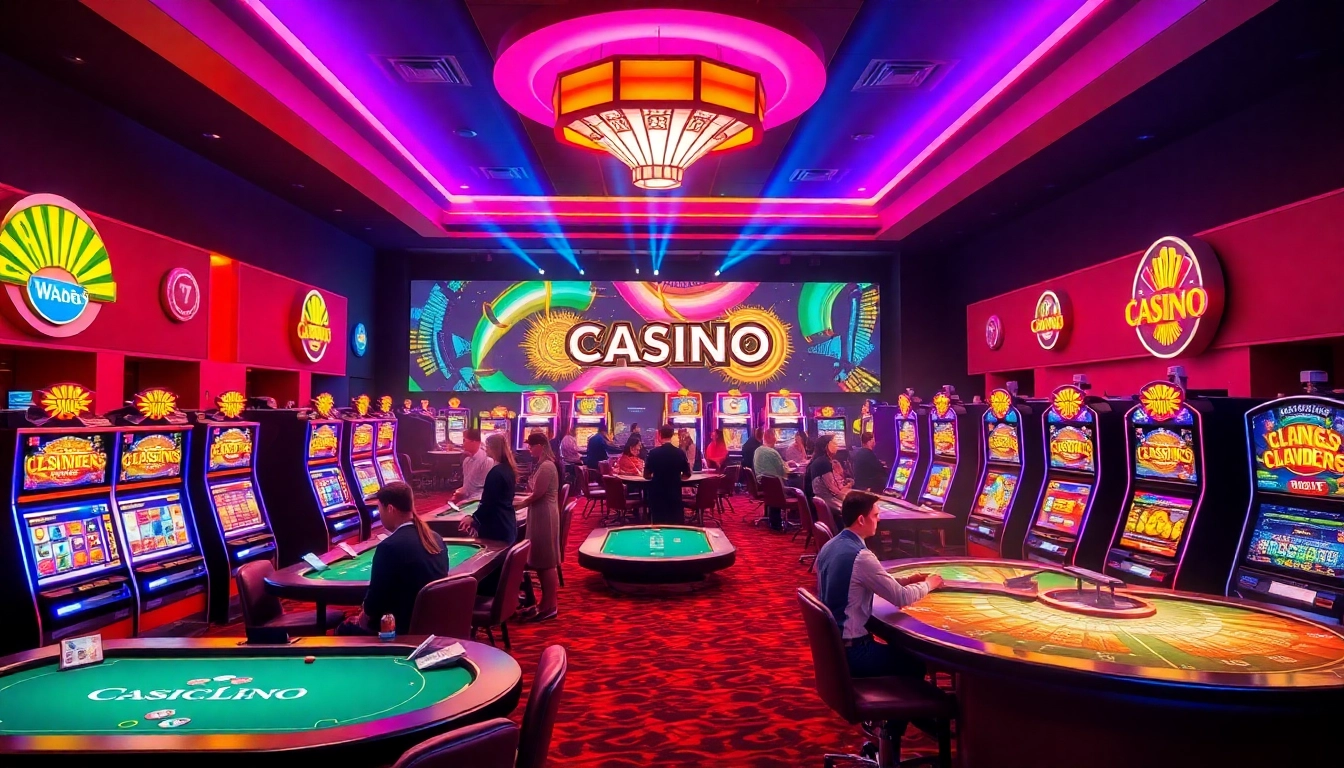 Experience thrilling games at casinos ohne lizenz with vibrant slot machines and lively players.