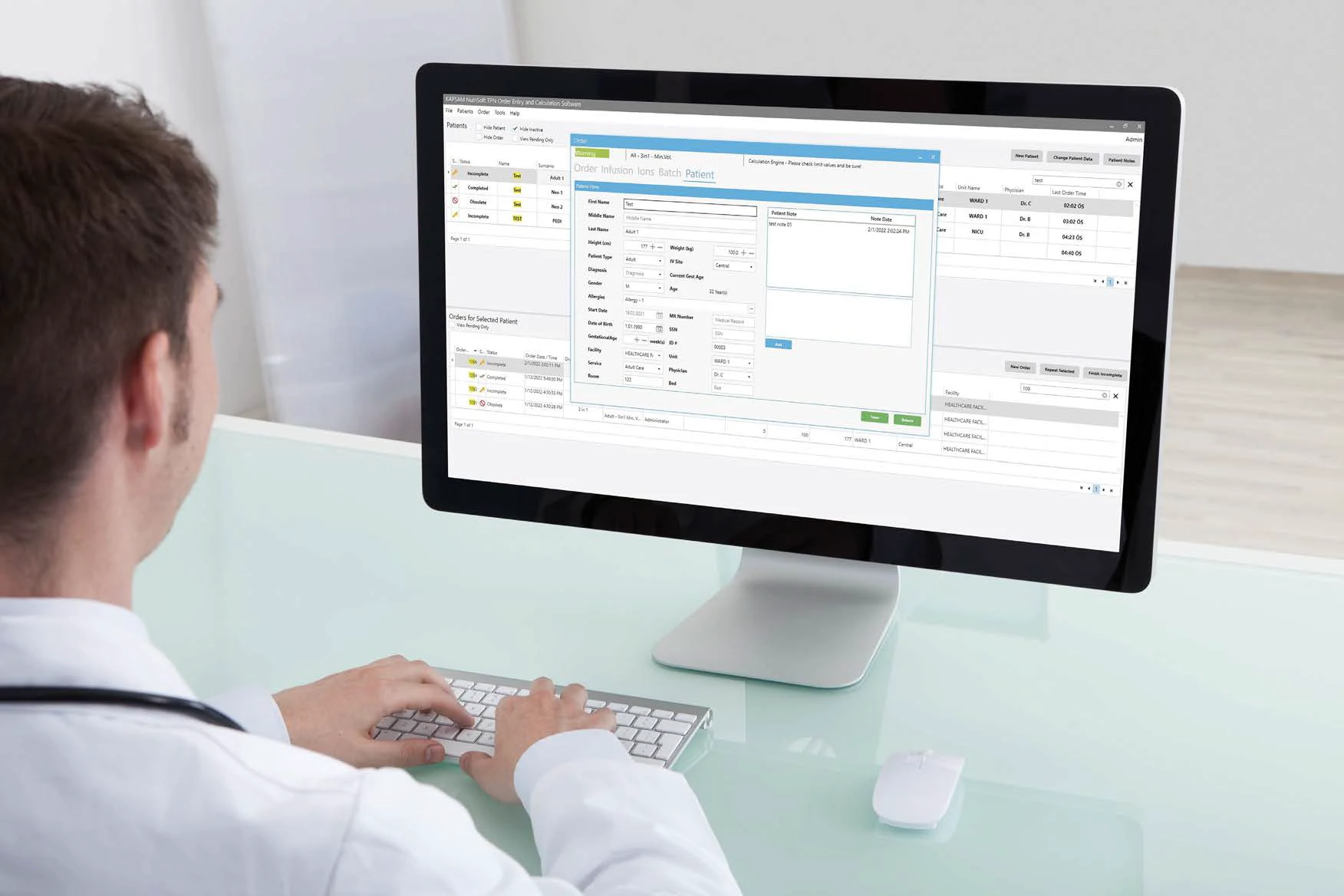 Effizientes Datenhandling: Order Entry Software für Blutergebnisse