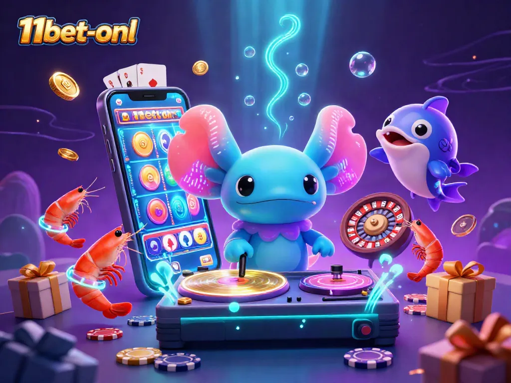 Experience thrilling fun at 11bet-onl with engaging games and vibrant underwater action.