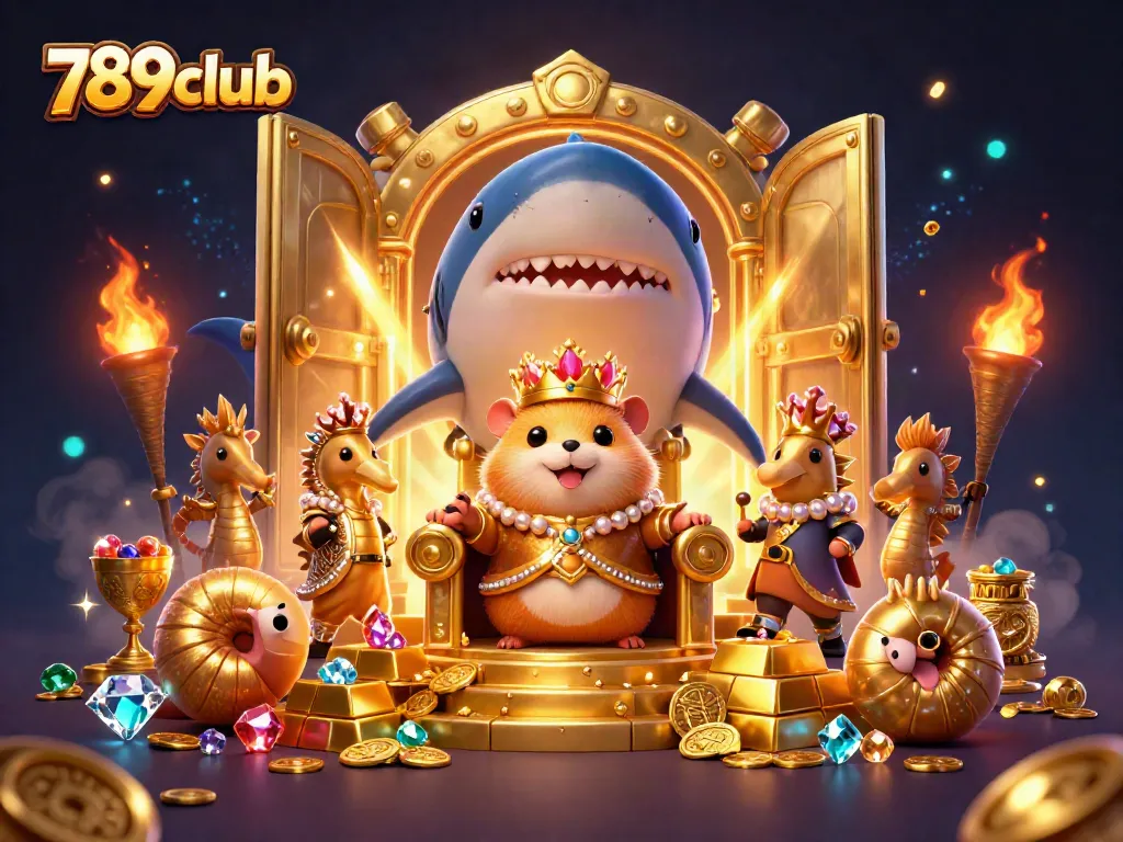 Engage in exciting gameplay action at 789club with vibrant treasures and animated characters.