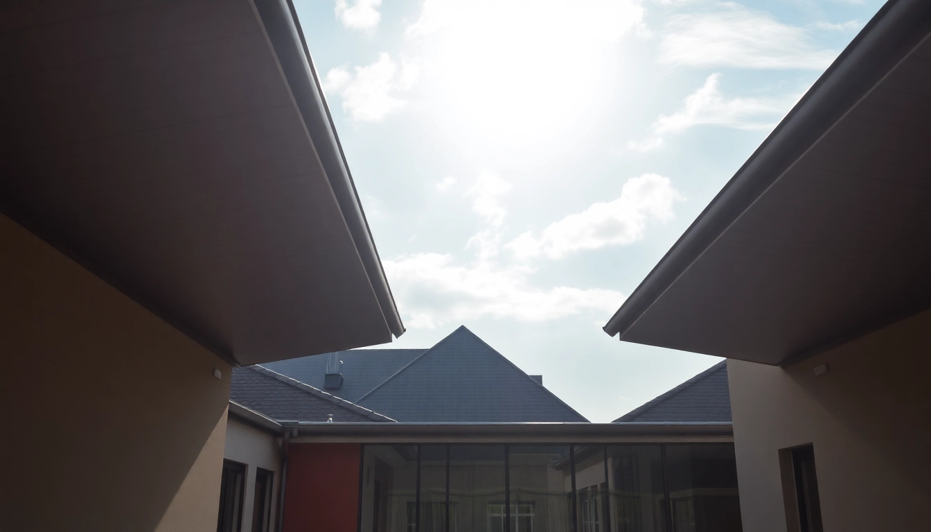 Münster Dachdecker verlegt einen neuen, glänzenden Dachziegel bei klarem Himmel und perfektem Licht.