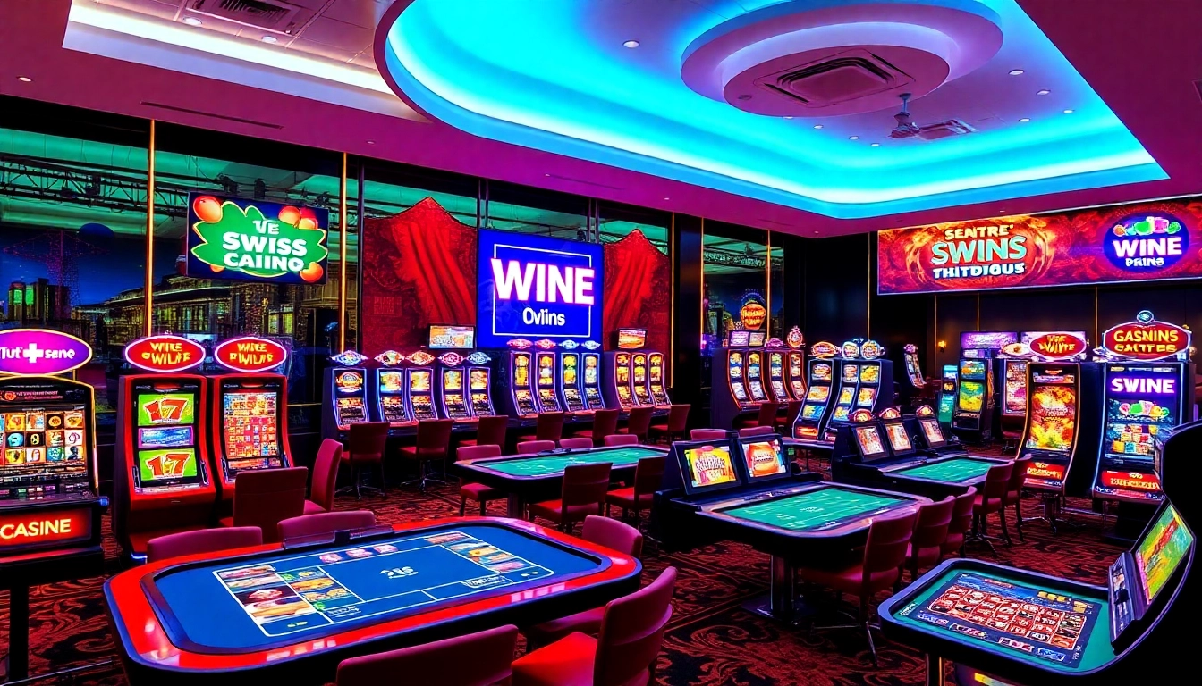 Experience the thrills of online casino schweiz with interactive games and vibrant slots for an engaging gaming experience.