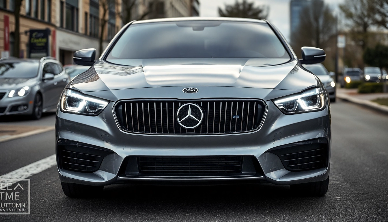 Die Steinschlagschutzfolie München glänzt auf einem modernen Fahrzeug und bietet erstklassigen Lackschutz.