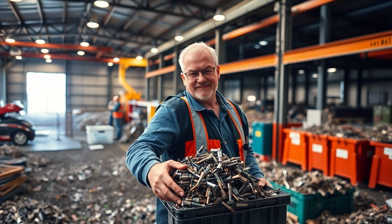 Schrottabholung Bottrop und umweltfreundliches Recycling durch erfahrene Schrotthändler.