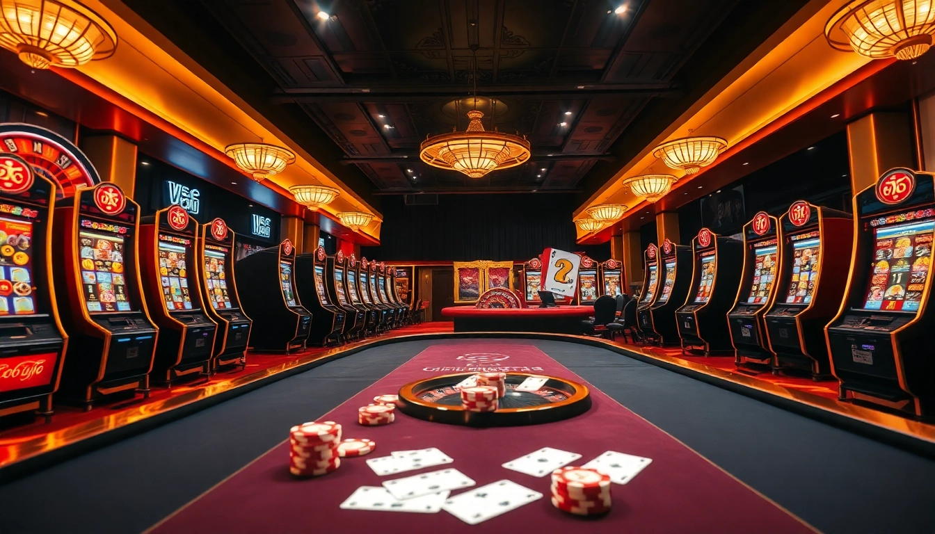 Experience the thrill of Go88vn with exciting casino tables, vibrant slot machines, and dynamic gaming.