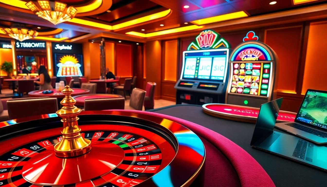 Experience thrilling gaming at 789win.com with vibrant casino elements like poker chips and roulette.