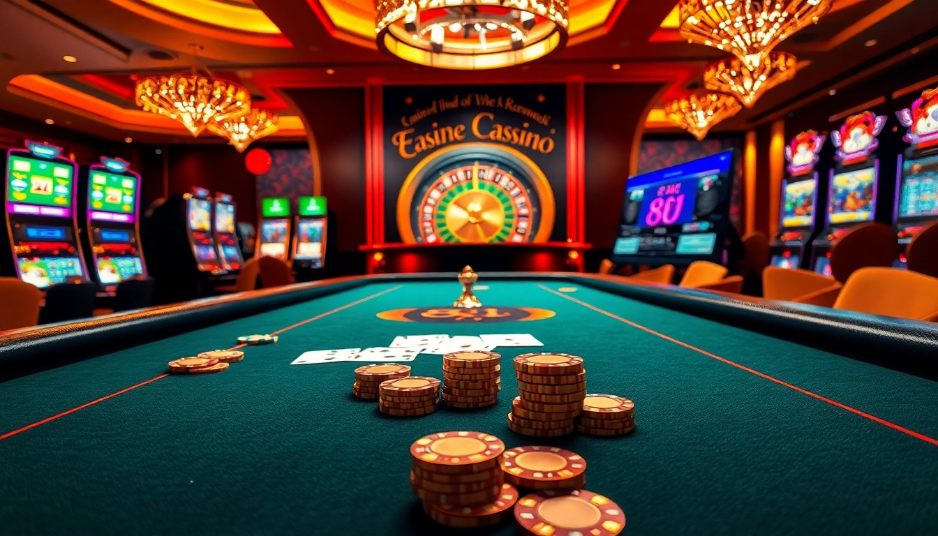Experience the thrill of playing poker and slots at 88i casino, featuring vibrant games and sleek design.