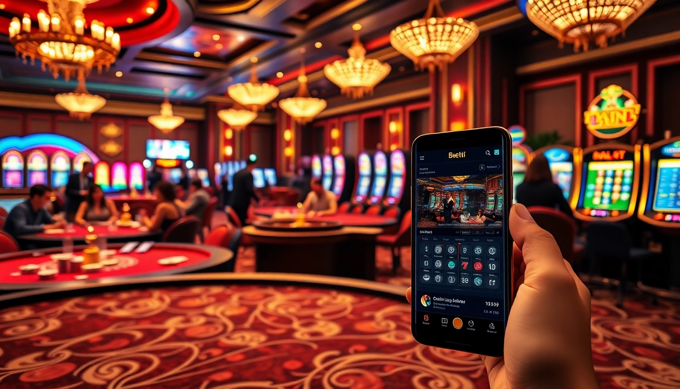 Engaging scene of 88i nhà cái with players enjoying games at a vibrant casino table.